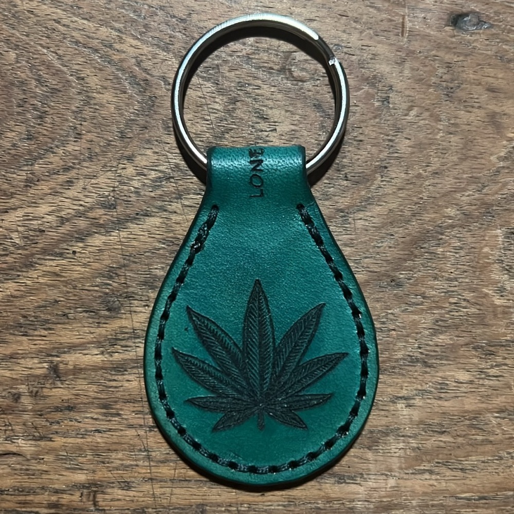 Hand Crafted Hand Made Laser Cut Hand Finished Double Sided Keychain